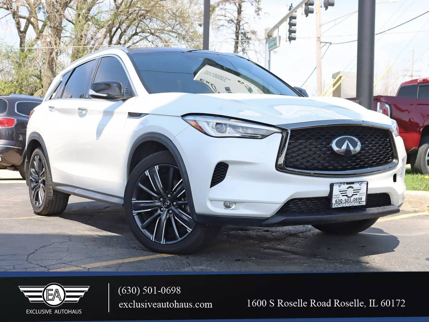 2021 INFINITI QX50 LUXE — SUV — 41,789 mi — Roselle, IL
