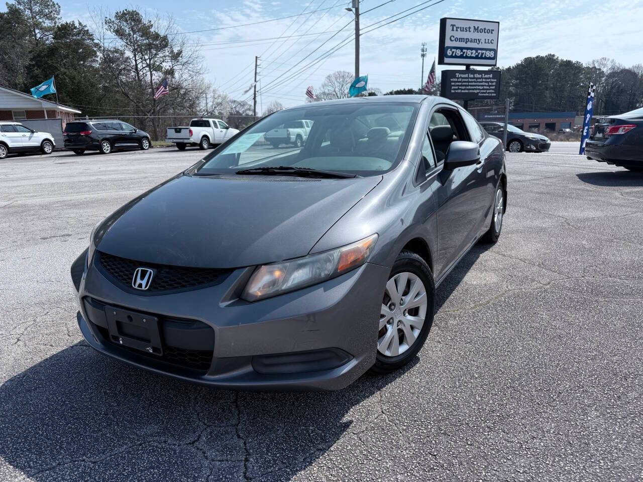 2012 Honda Civic LX — Coupe — 133,549 mi — Stockbridge, GA
