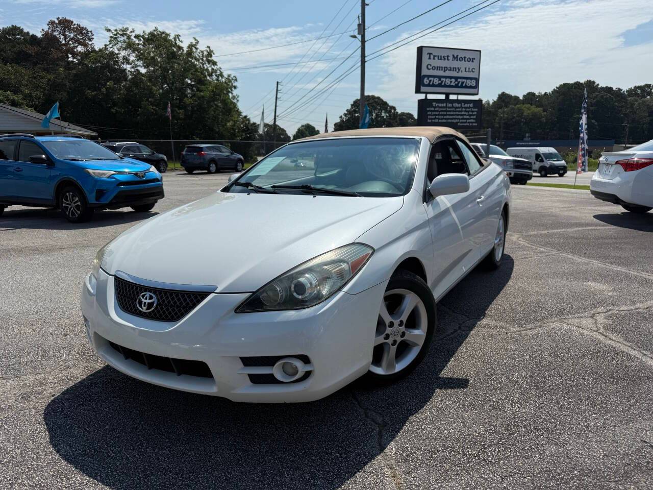 2007 Toyota Camry Solara SLE V6 — Convertible — 141,398 mi — Stockbridge, GA