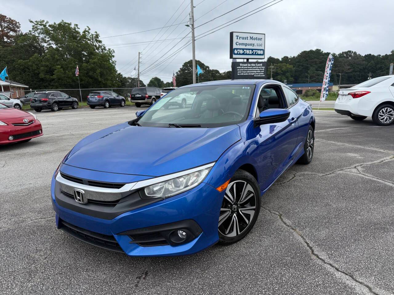 2017 Honda Civic EX-L — Coupe — 129,637 mi — Stockbridge, GA