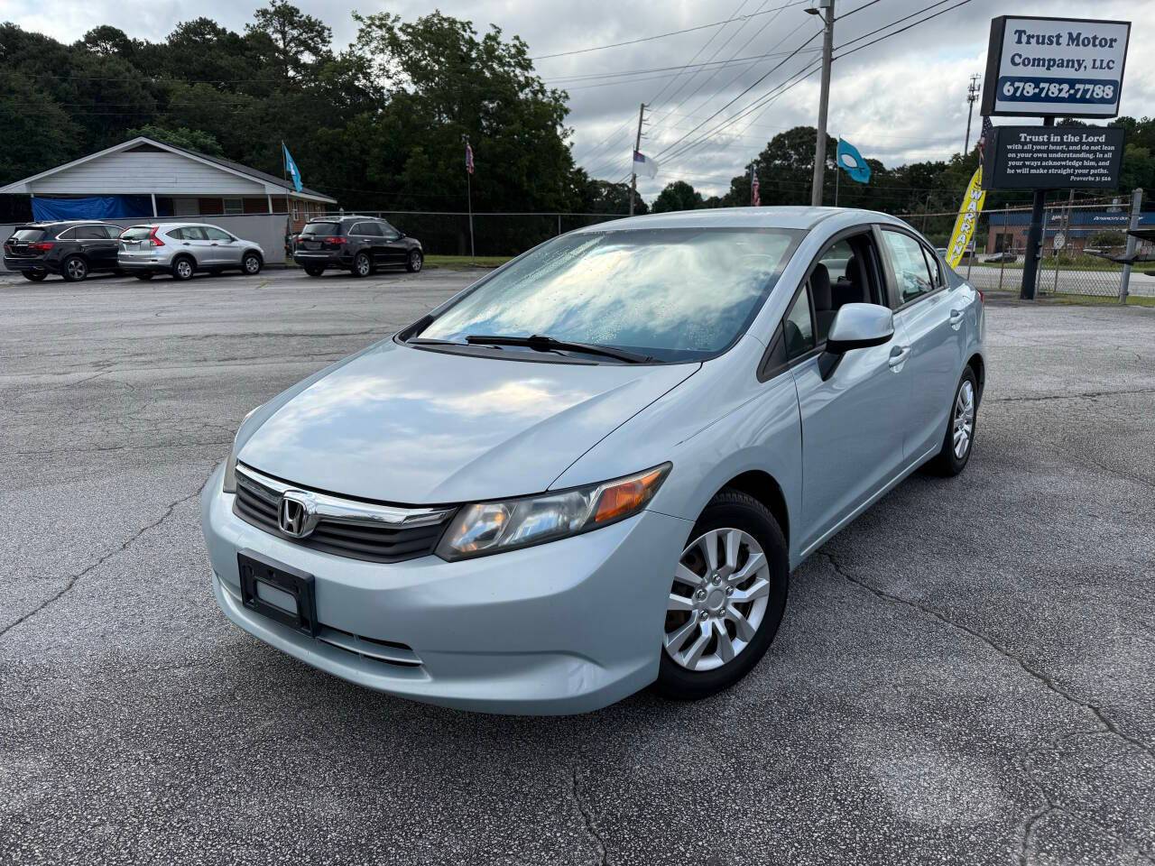 2012 Honda Civic LX — Sedan — 134,908 mi — Stockbridge, GA