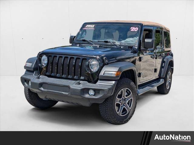 2020 Jeep Wrangler Black and Tan — SUV — 81,477 mi — Miami Lakes, FL