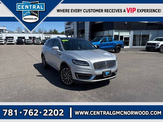 2019 Lincoln Nautilus Reserve — SUV — 45,530 mi — Norwood, MA