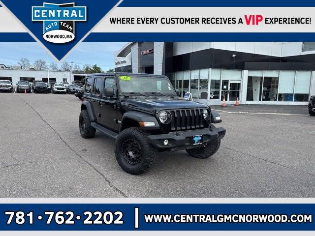 2018 Jeep Wrangler Sport S — SUV — 93,272 mi — Norwood, MA