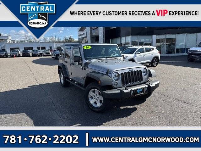 2016 Jeep Wrangler Sport — SUV — 101,646 mi — Norwood, MA