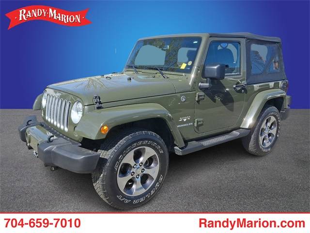 2016 Jeep Wrangler Sahara — SUV — 28,135 mi — Huntersville, NC