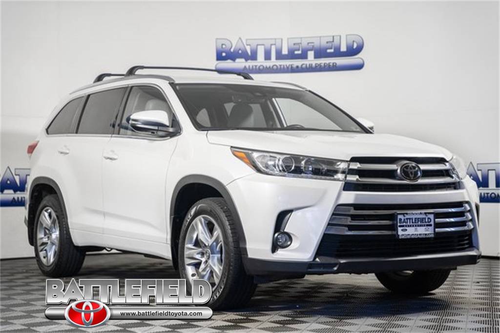 2018 Toyota Highlander Limited — SUV — 107,966 mi — Culpeper, VA