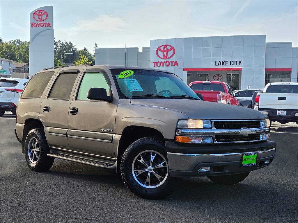 2003 Chevrolet Tahoe Special Service Veh Tahoe Special Service Veh — SUV — 129,354 mi — Seattle, WA