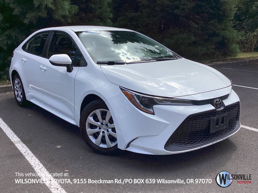 2020 Toyota Corolla LE — Sedan — 61,436 mi — Wilsonville, OR