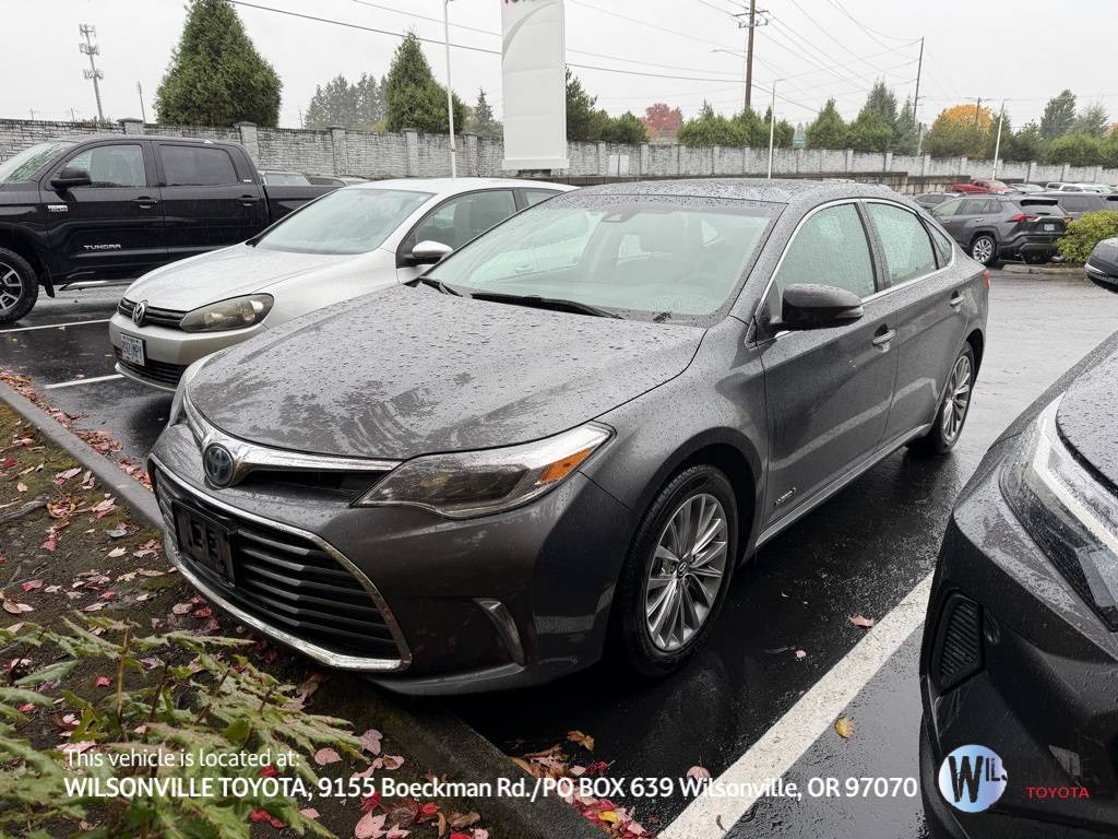 2016 Toyota Avalon Hybrid Limited — Sedan — 73,660 mi — Wilsonville, OR