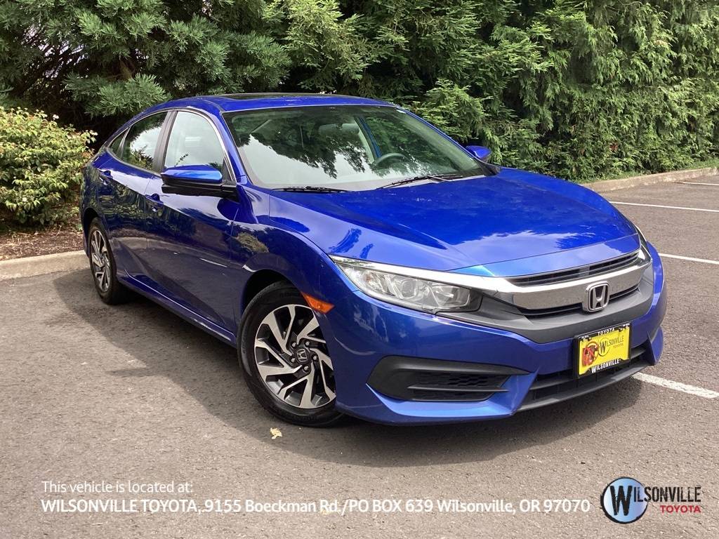 2018 Honda Civic EX — Sedan — 74,122 mi — Wilsonville, OR