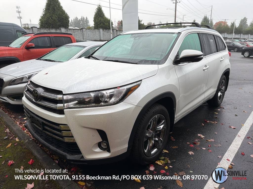 2019 Toyota Highlander Limited Platinum — SUV — 49,697 mi — Wilsonville, OR