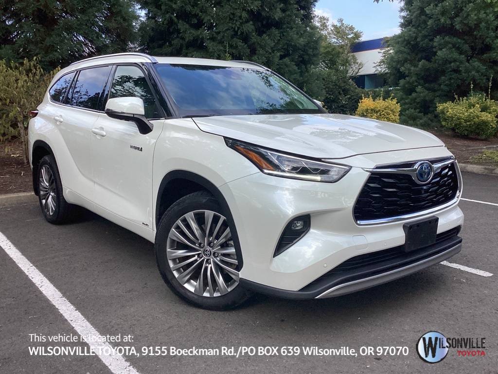 2021 Toyota Highlander Hybrid Platinum — SUV — 78,443 mi — Wilsonville, OR