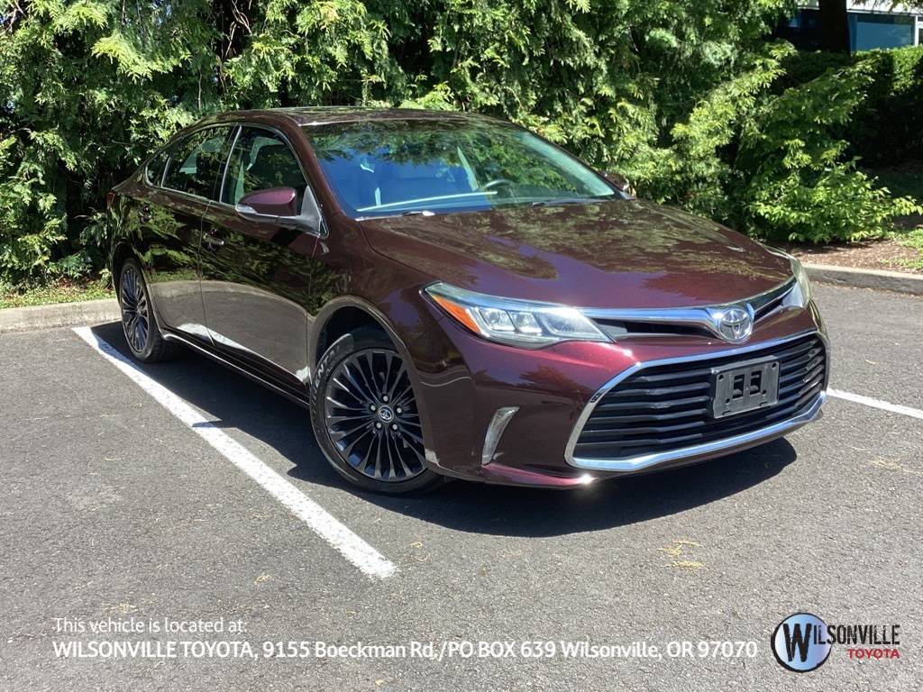 2016 Toyota Avalon Limited — Sedan — 37,244 mi — Wilsonville, OR