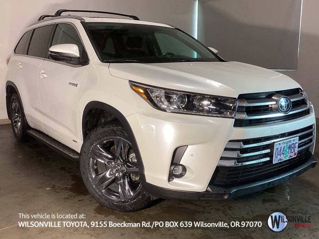 2019 Toyota Highlander Hybrid Limited Platinum — SUV — 25,704 mi — Wilsonville, OR