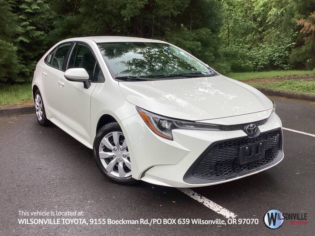 2020 Toyota Corolla LE — Sedan — 77,685 mi — Wilsonville, OR