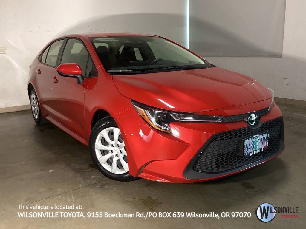 2021 Toyota Corolla LE — Sedan — 27,440 mi — Wilsonville, OR