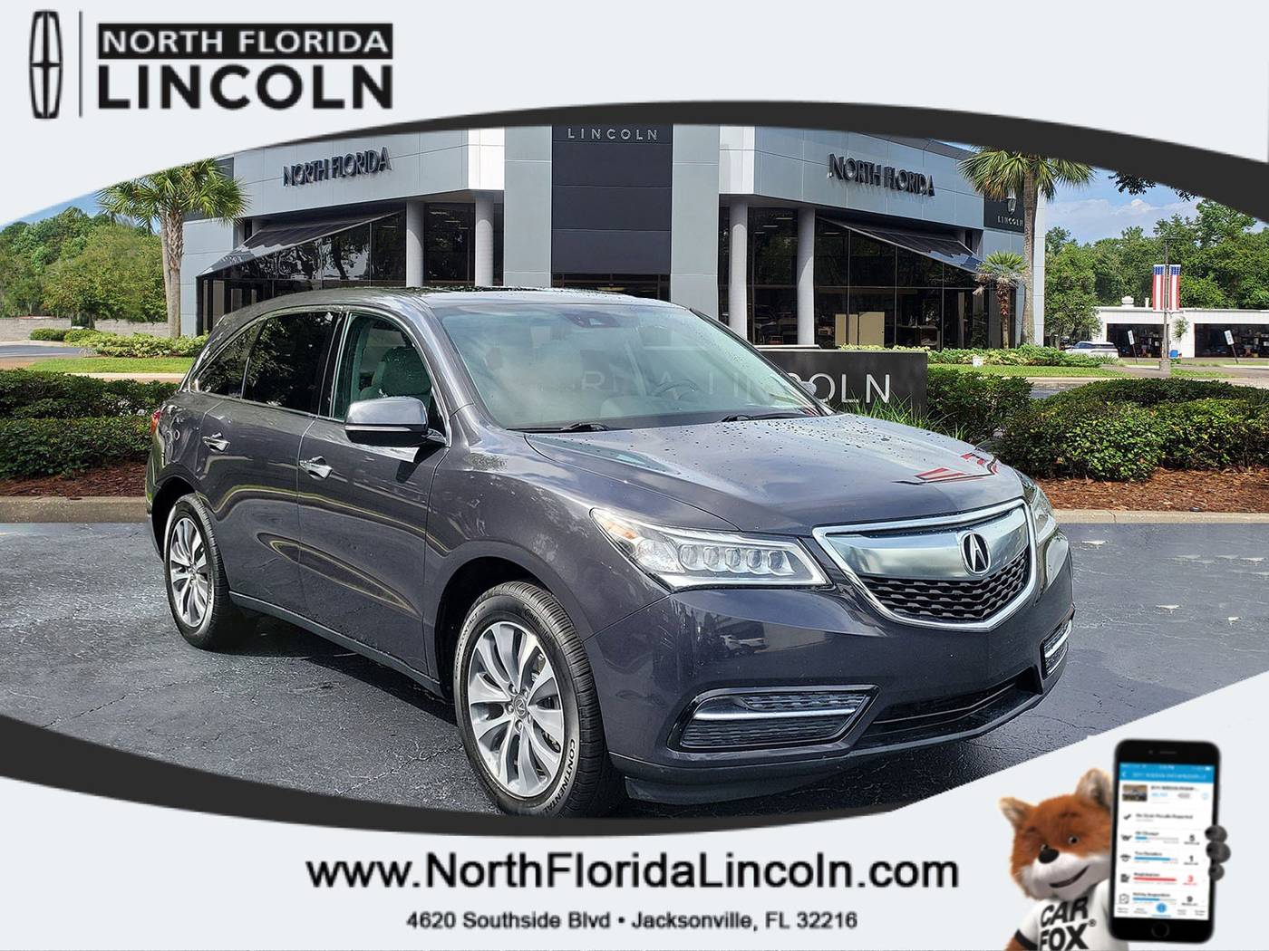2016 Acura MDX Technology Package — SUV — 97,390 mi — Jacksonville, FL