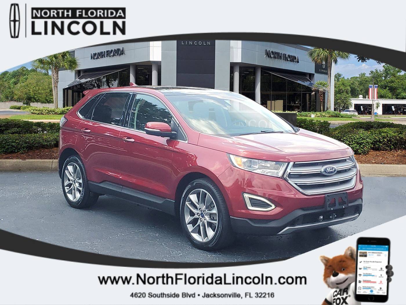 2018 Ford Edge Titanium — SUV — 84,630 mi — Jacksonville, FL