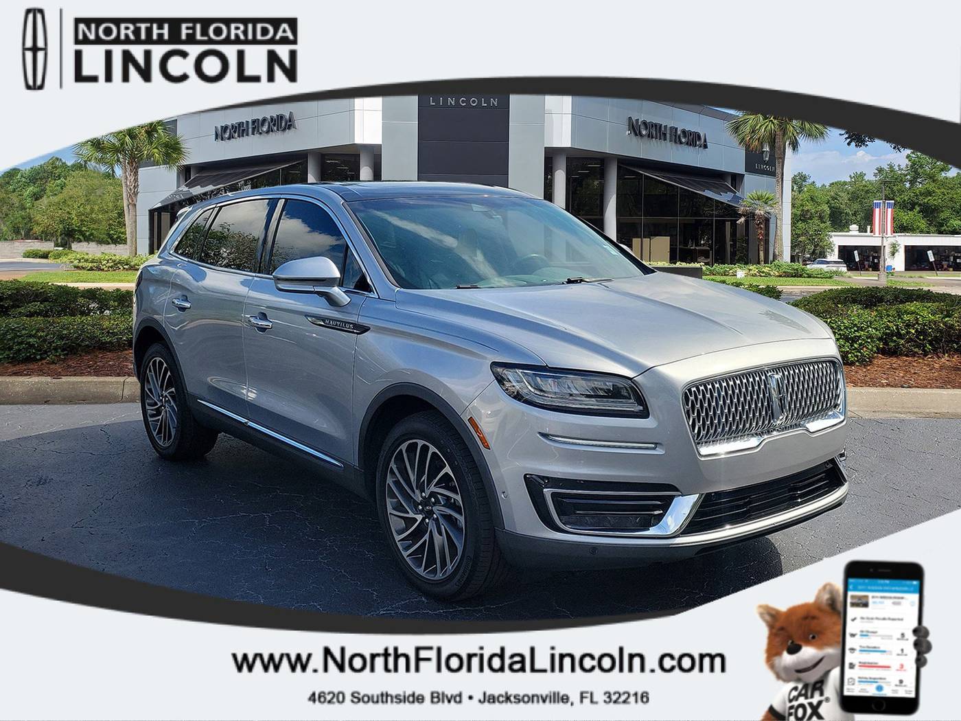 2020 Lincoln Nautilus Reserve — SUV — 96,450 mi — Jacksonville, FL
