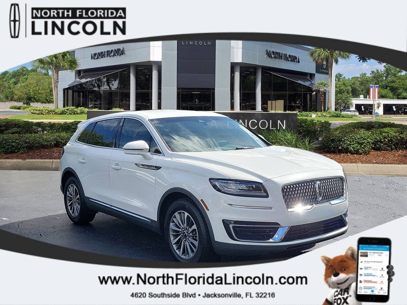 2020 Lincoln Nautilus Standard — SUV — 60,581 mi — Jacksonville, FL