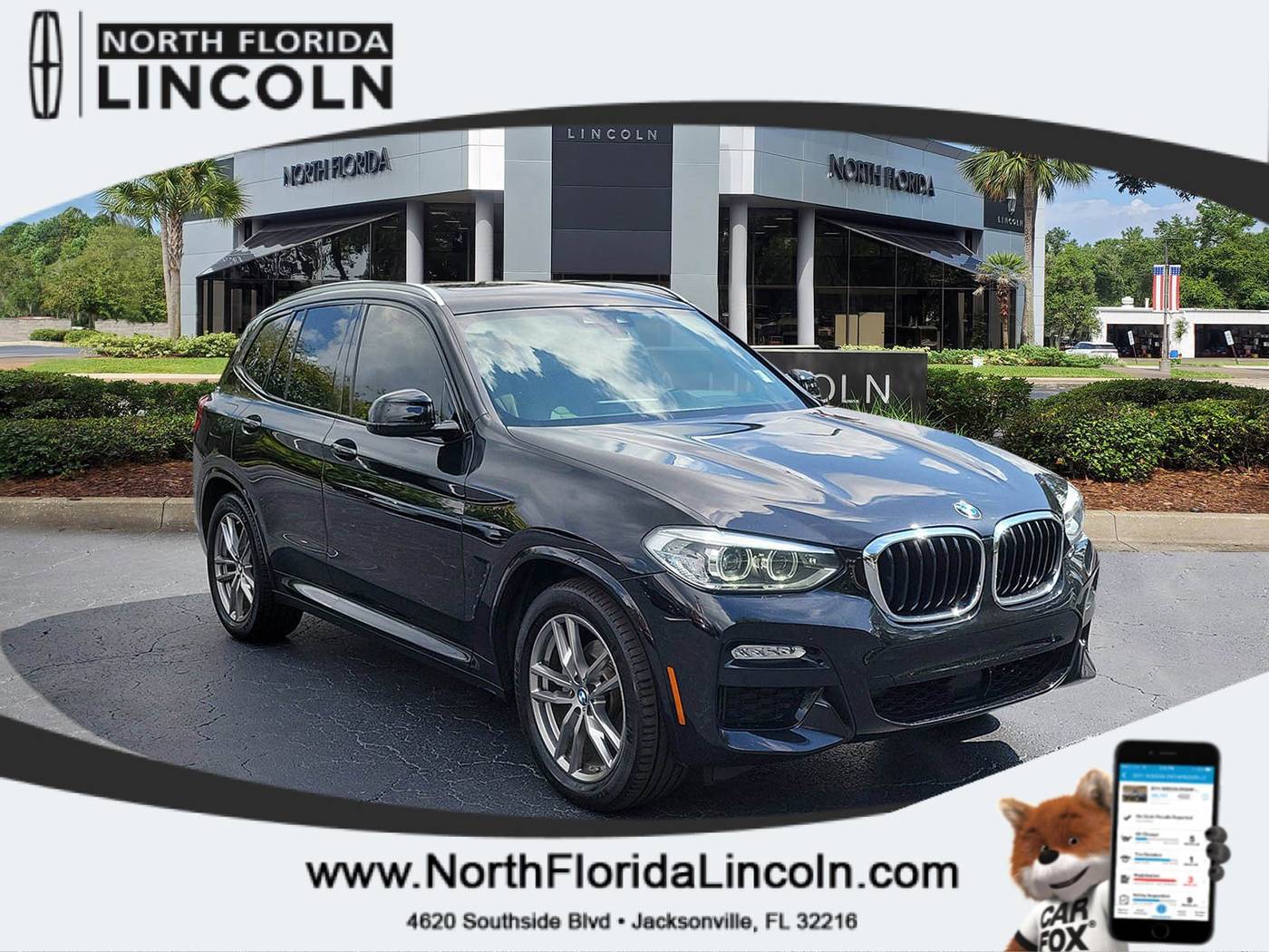 2019 BMW X3 30i — SUV — 76,015 mi — Jacksonville, FL