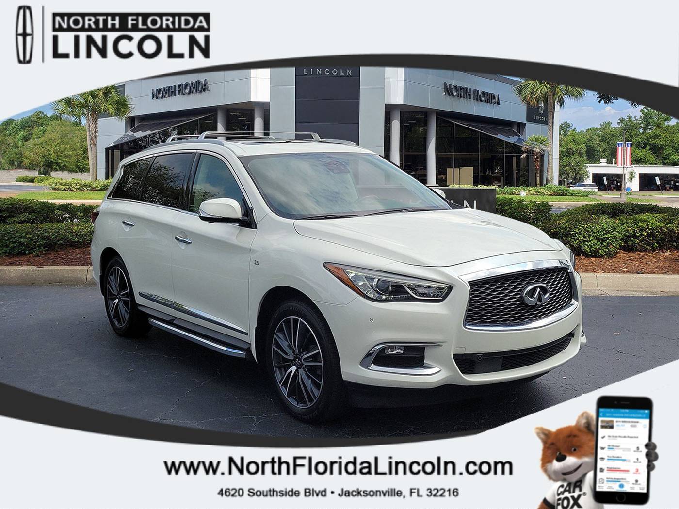 2017 INFINITI QX60 3.5 — SUV — 54,675 mi — Jacksonville, FL