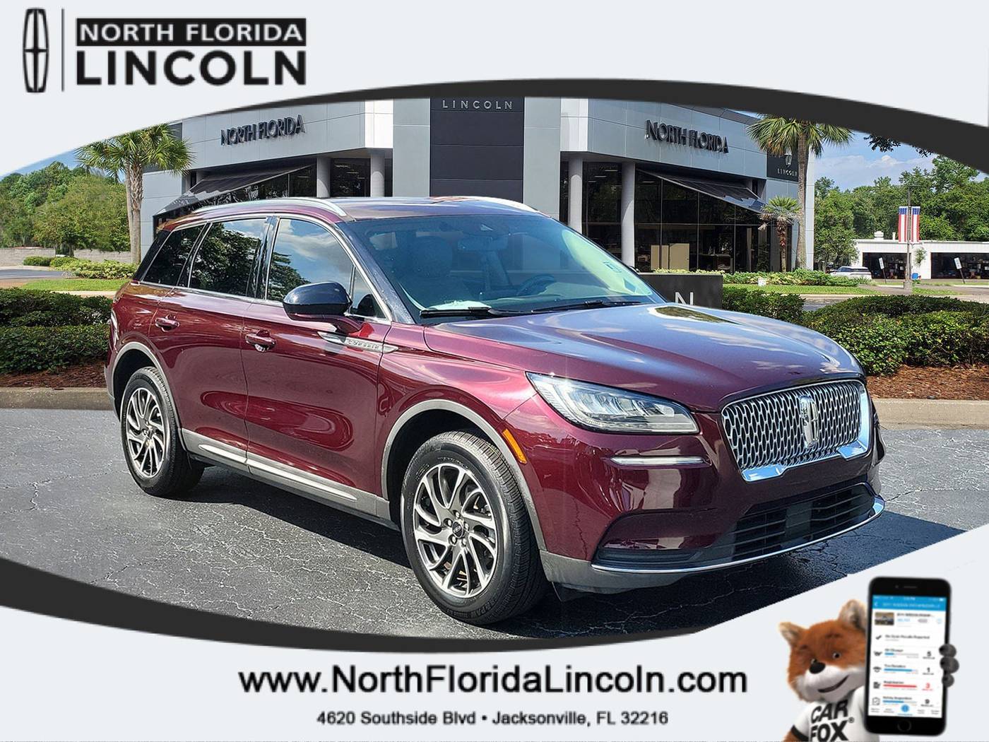2020 Lincoln Corsair Standard — SUV — 47,810 mi — Jacksonville, FL