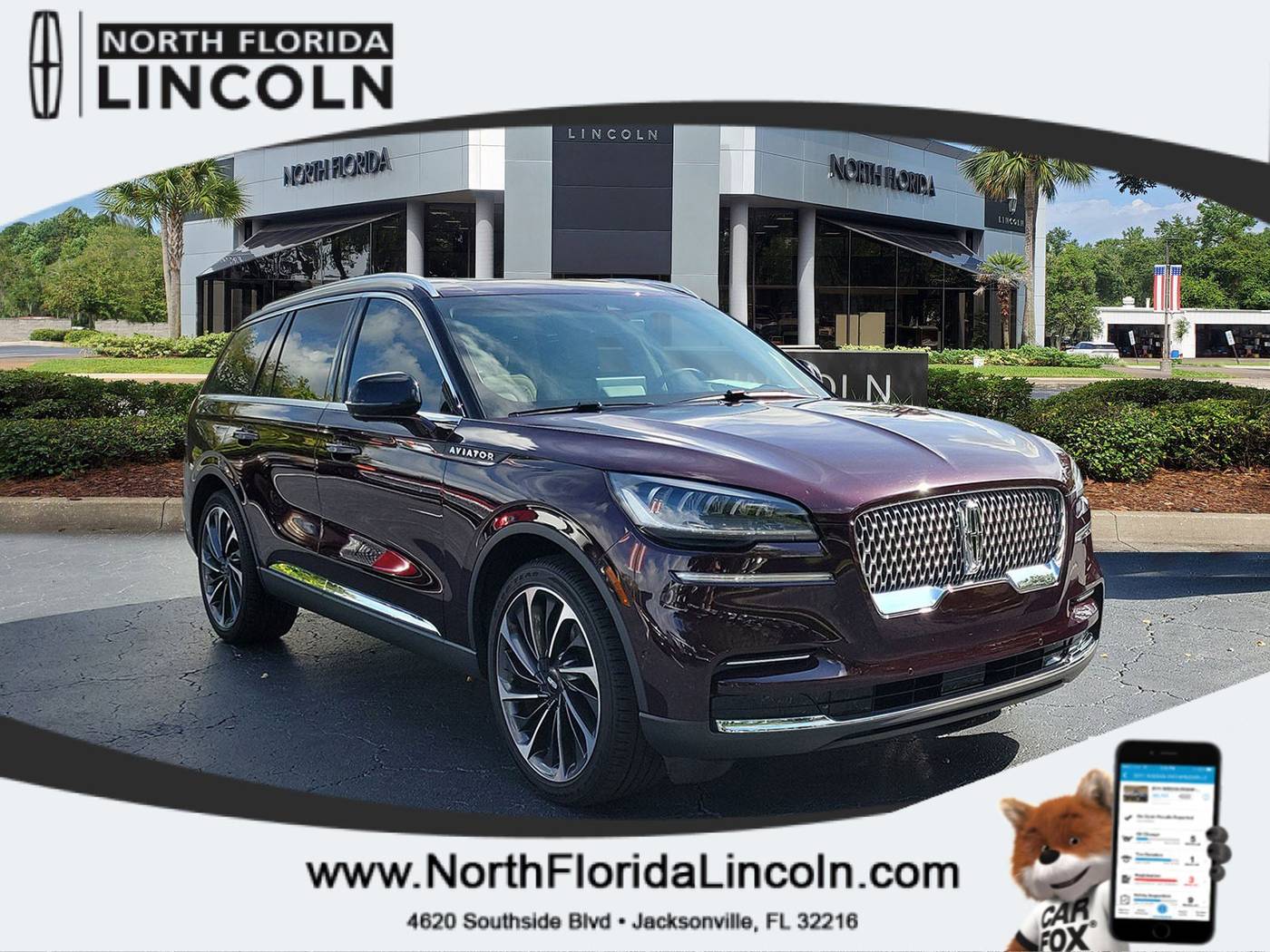 2023 Lincoln Aviator Reserve — SUV — 22,733 mi — Jacksonville, FL