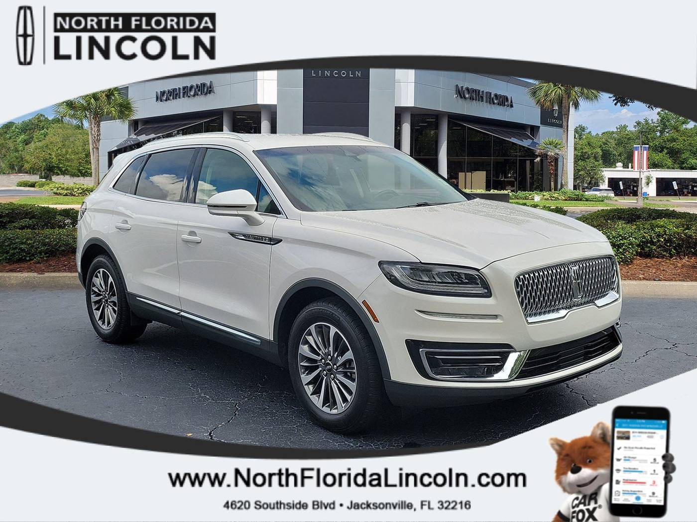 2019 Lincoln Nautilus Select — SUV — 76,082 mi — Jacksonville, FL