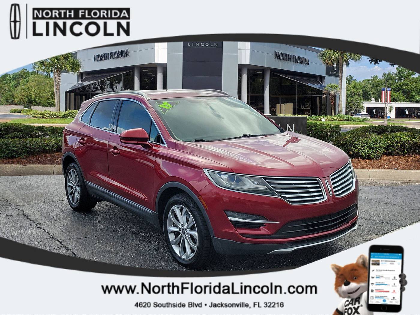 2017 Lincoln MKC Select — SUV — 113,140 mi — Jacksonville, FL