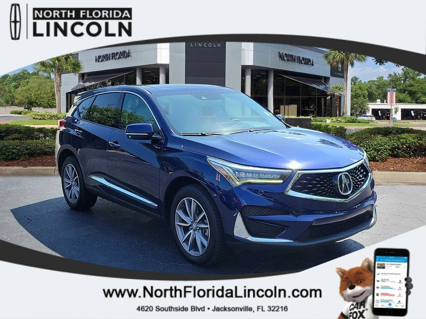 2020 Acura RDX Technology Package — SUV — 54,412 mi — Jacksonville, FL