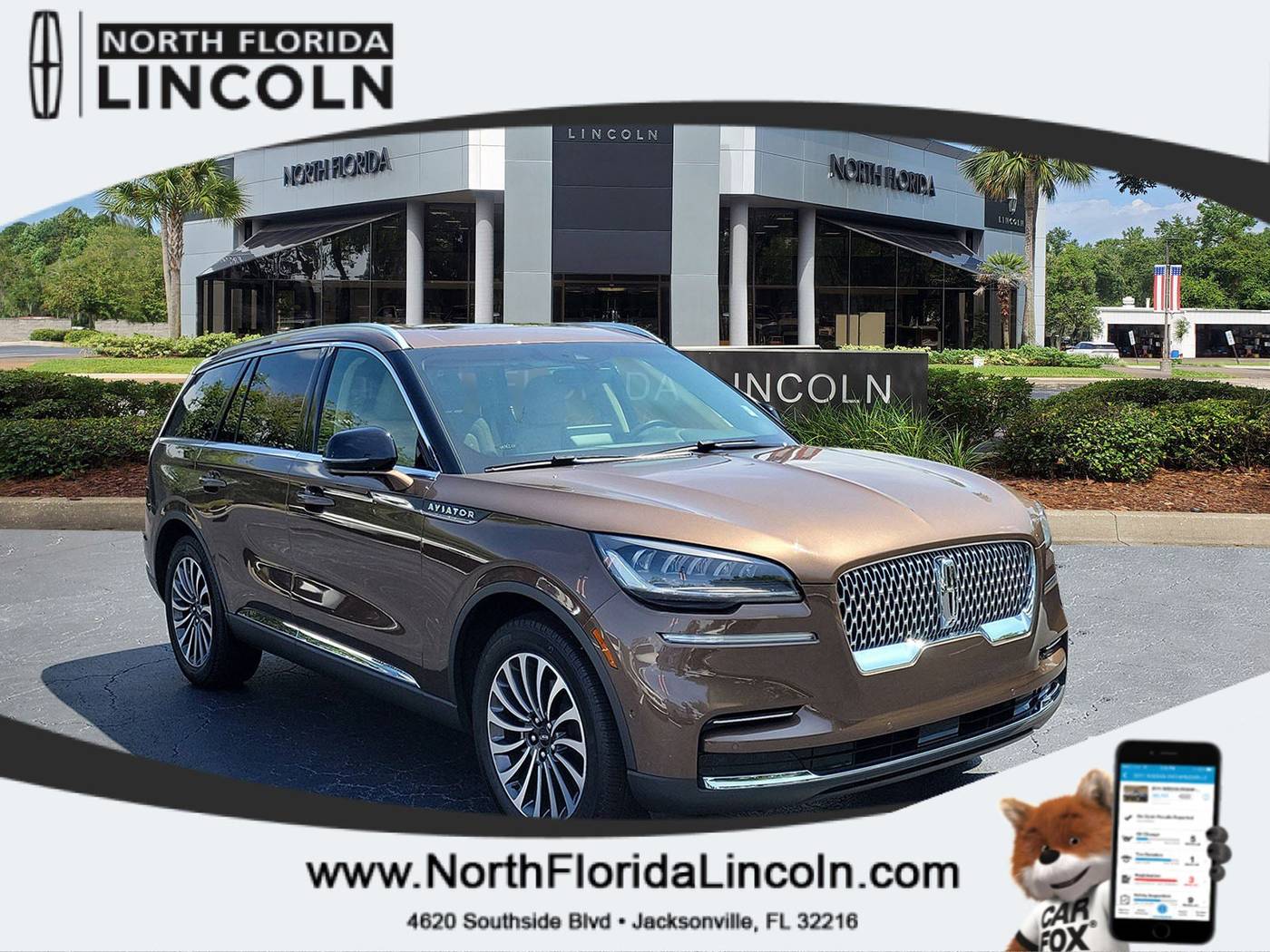 2022 Lincoln Aviator Reserve — SUV — 7,095 mi — Jacksonville, FL