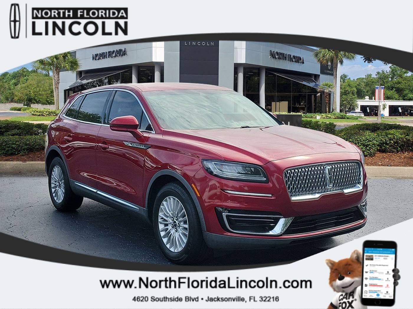 2019 Lincoln Nautilus Standard — SUV — 81,073 mi — Jacksonville, FL