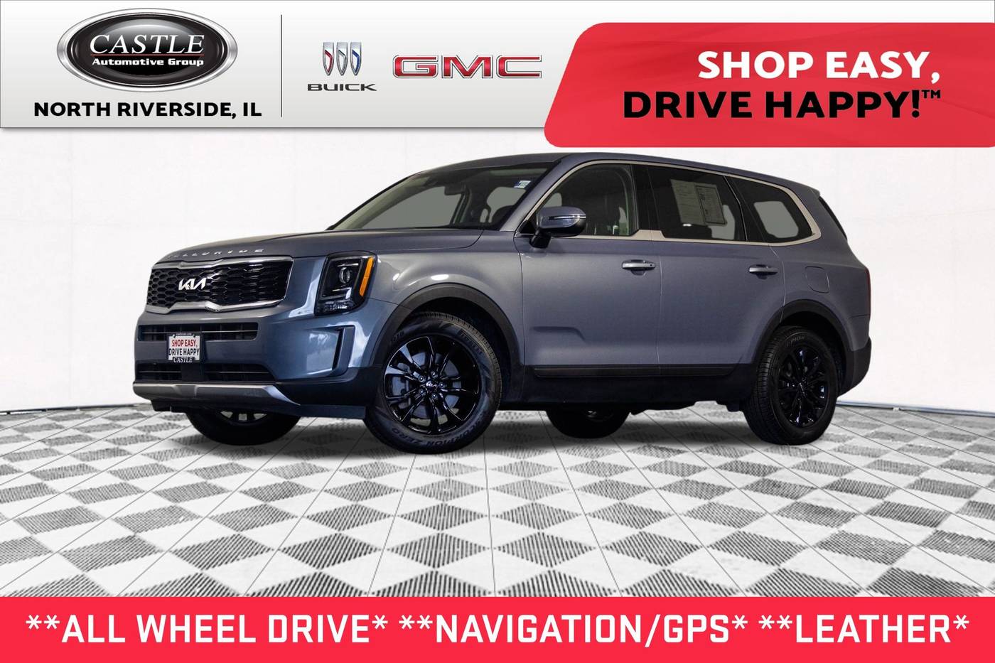 2022 Kia Telluride LX — SUV — 44,385 mi — North Riverside, IL