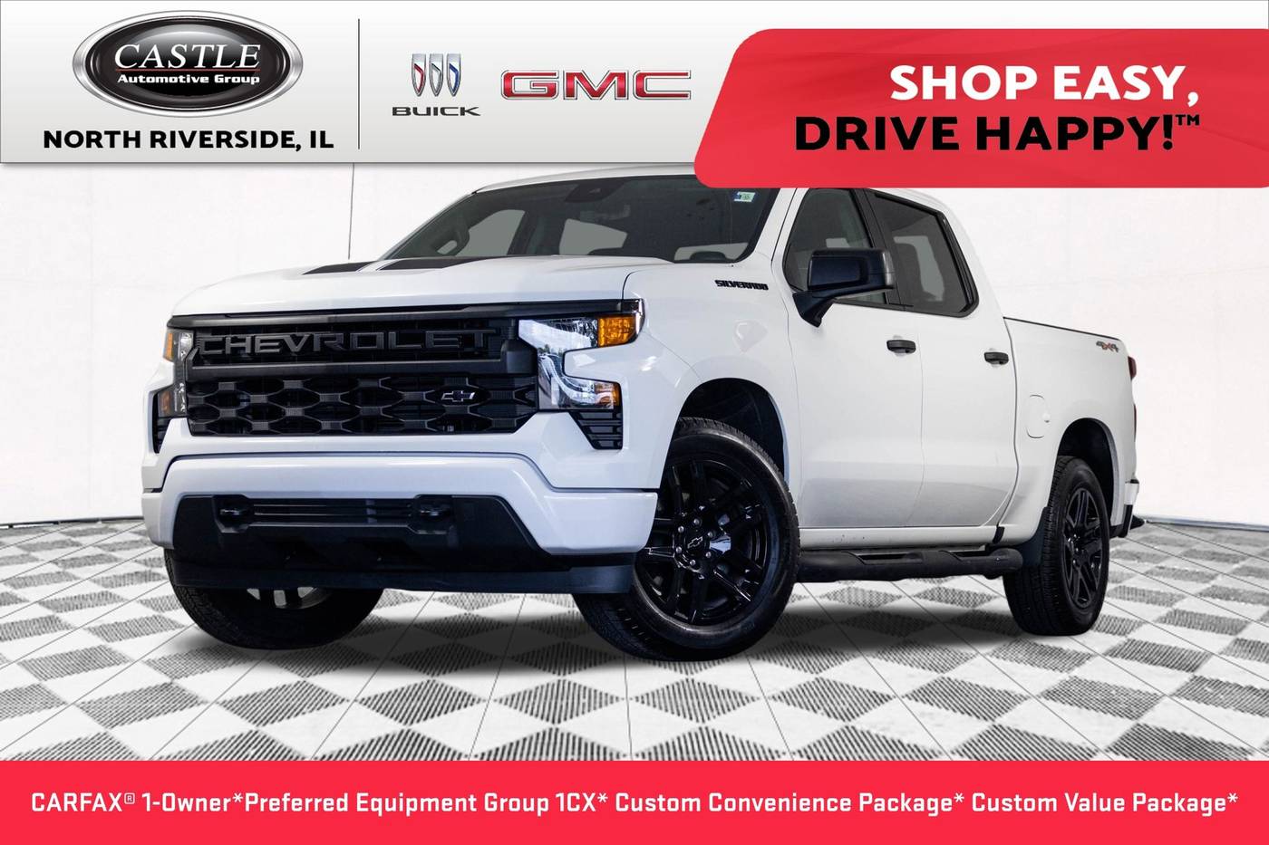 2023 Chevrolet Silverado 1500 Custom — Pickup Truck — 16,286 mi — North Riverside, IL