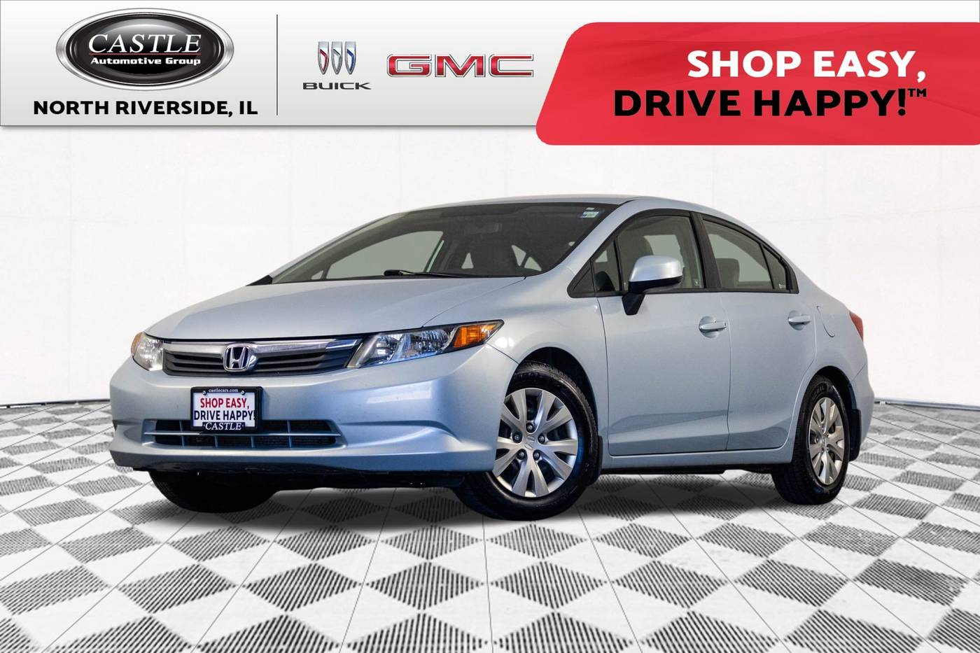 2012 Honda Civic LX — Sedan — 139,572 mi — North Riverside, IL