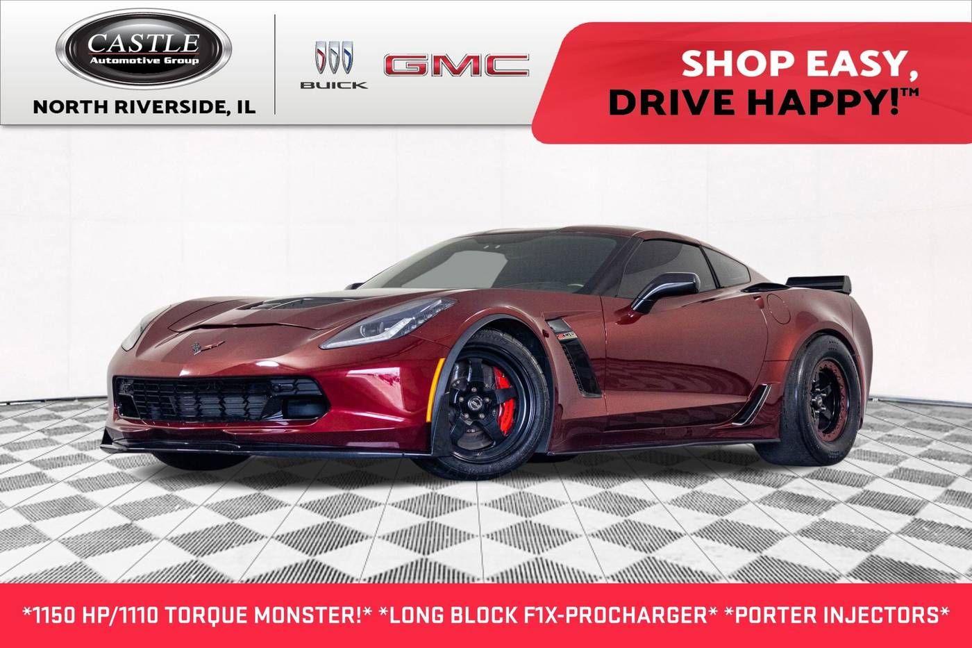 2017 Chevrolet Corvette Z06 2LZ — Coupe — 8,642 mi — North Riverside, IL