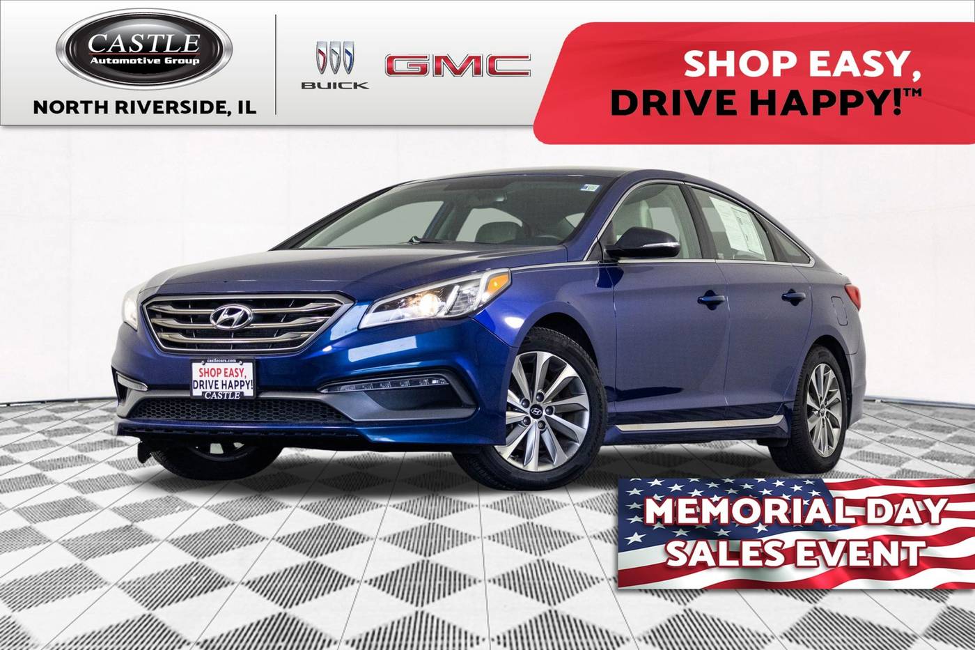 2016 Hyundai Sonata Sport — Sedan — 59,454 mi — North Riverside, IL
