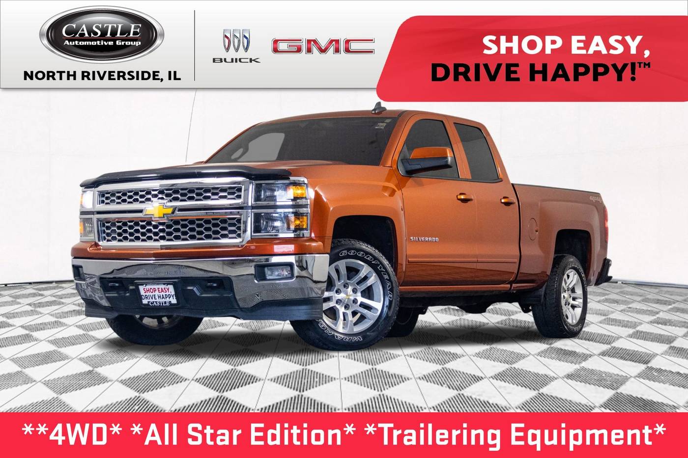2015 Chevrolet Silverado 1500 LT — Pickup Truck — 136,422 mi — North Riverside, IL
