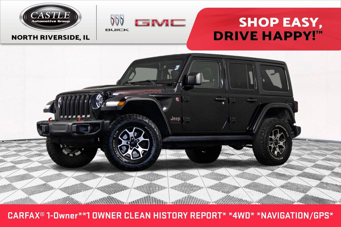 2020 Jeep Wrangler Rubicon — SUV — 52,823 mi — North Riverside, IL