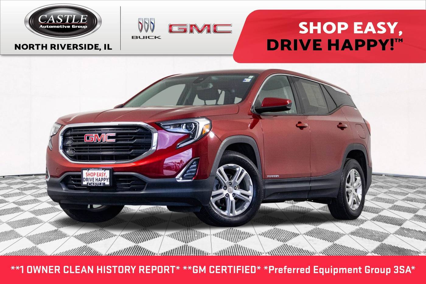 2020 GMC Terrain SLE — SUV — 50,280 mi — North Riverside, IL