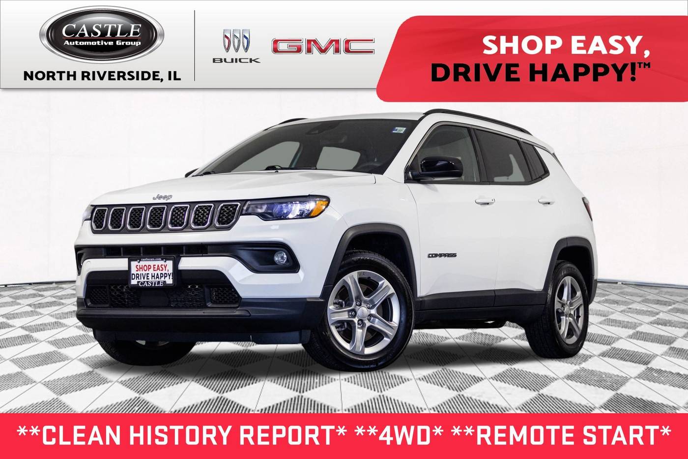 2023 Jeep Compass Latitude — SUV — 48,092 mi — North Riverside, IL