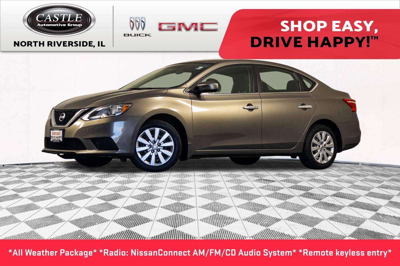 2016 Nissan Sentra SV — Sedan — 67,493 mi — North Riverside, IL