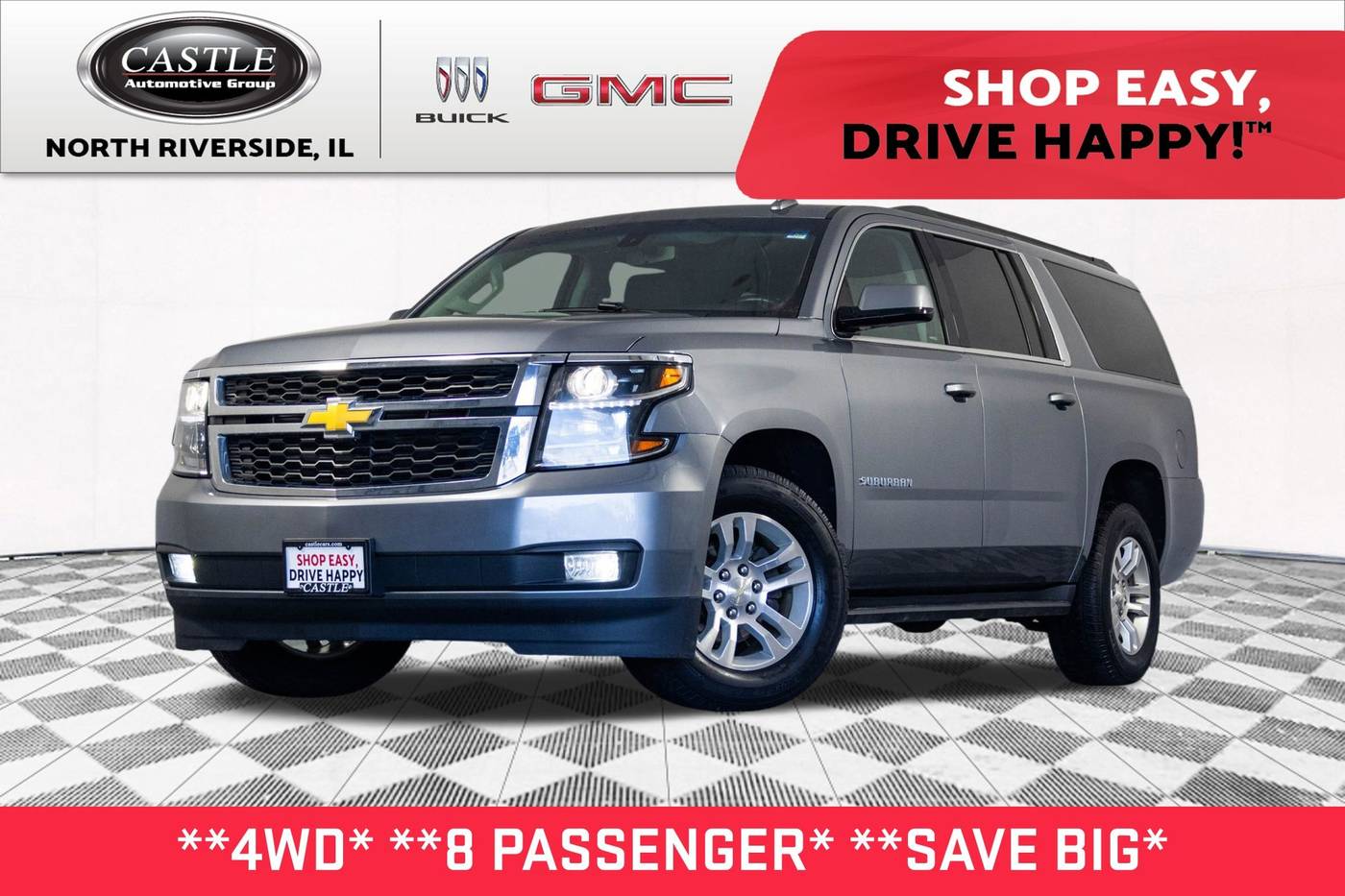 2019 Chevrolet Suburban LS — SUV — 206,805 mi — North Riverside, IL