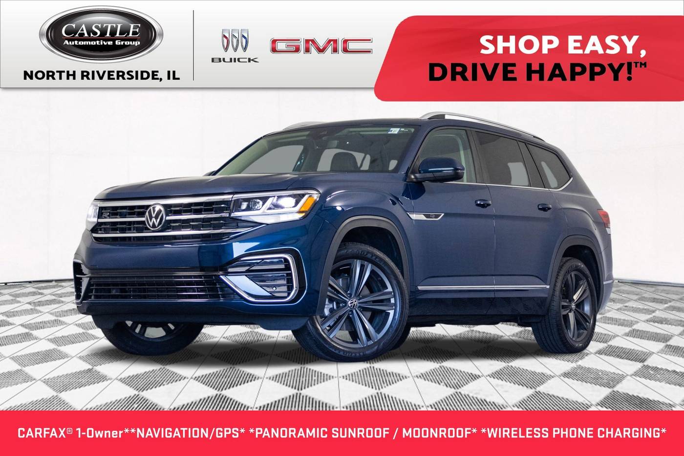 2022 Volkswagen Atlas SEL R-Line — SUV — 23,150 mi — North Riverside, IL