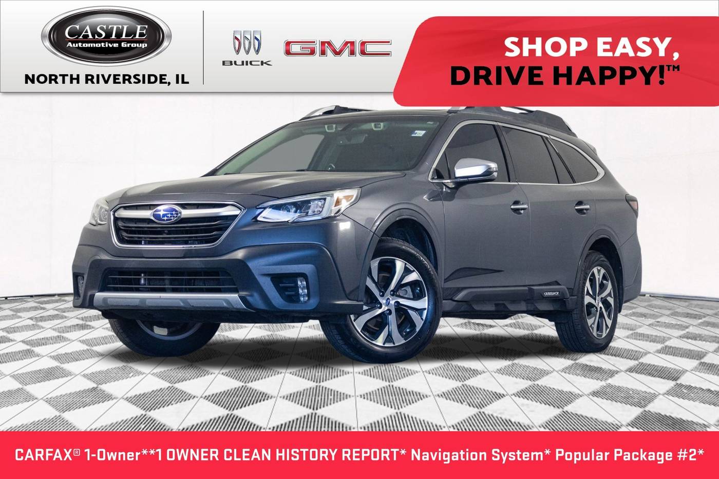 2021 Subaru Outback 2.5i Touring — SUV — 77,981 mi — North Riverside, IL