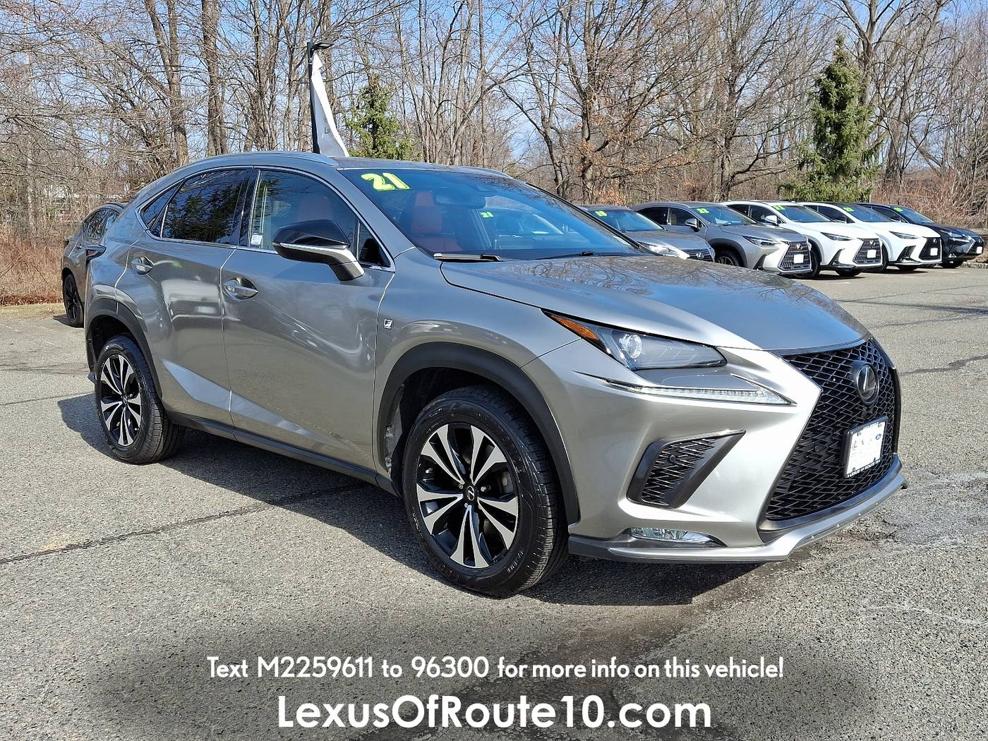 2021 Lexus NX NX 300 F SPORT — SUV — 59,090 mi — Whippany, NJ