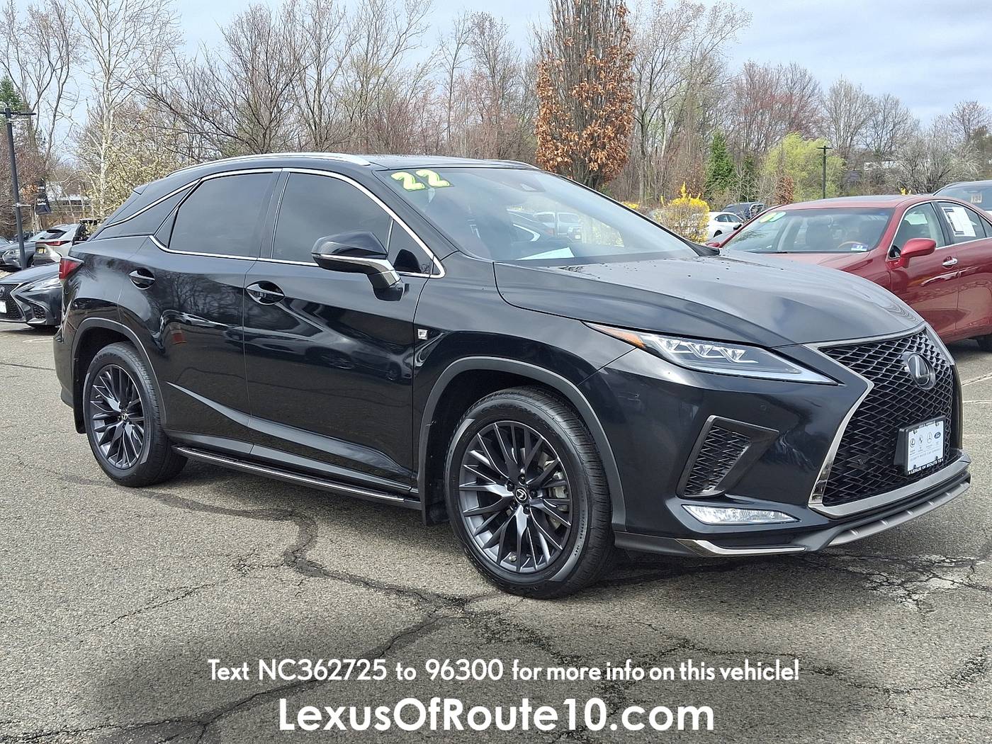 2022 Lexus RX RX 350 F Sport — SUV — 21,700 mi — Whippany, NJ