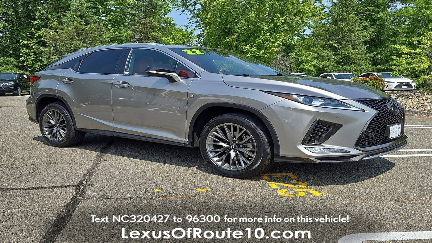 2022 Lexus RX RX 350 F Sport — SUV — 39,295 mi — Whippany, NJ